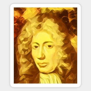 Robert Boyle Golden Portrait | Robert Boyle Artwork 7 Magnet
